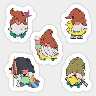 Summer Gnomes Sticker